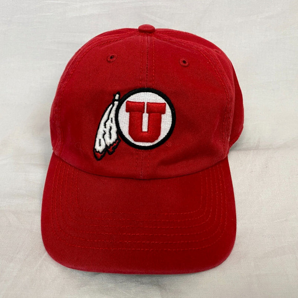 ’47 Other - Utah Utes Baseball Cap Hat NCAA Red Embroidered '47 Mens Medium University Utah